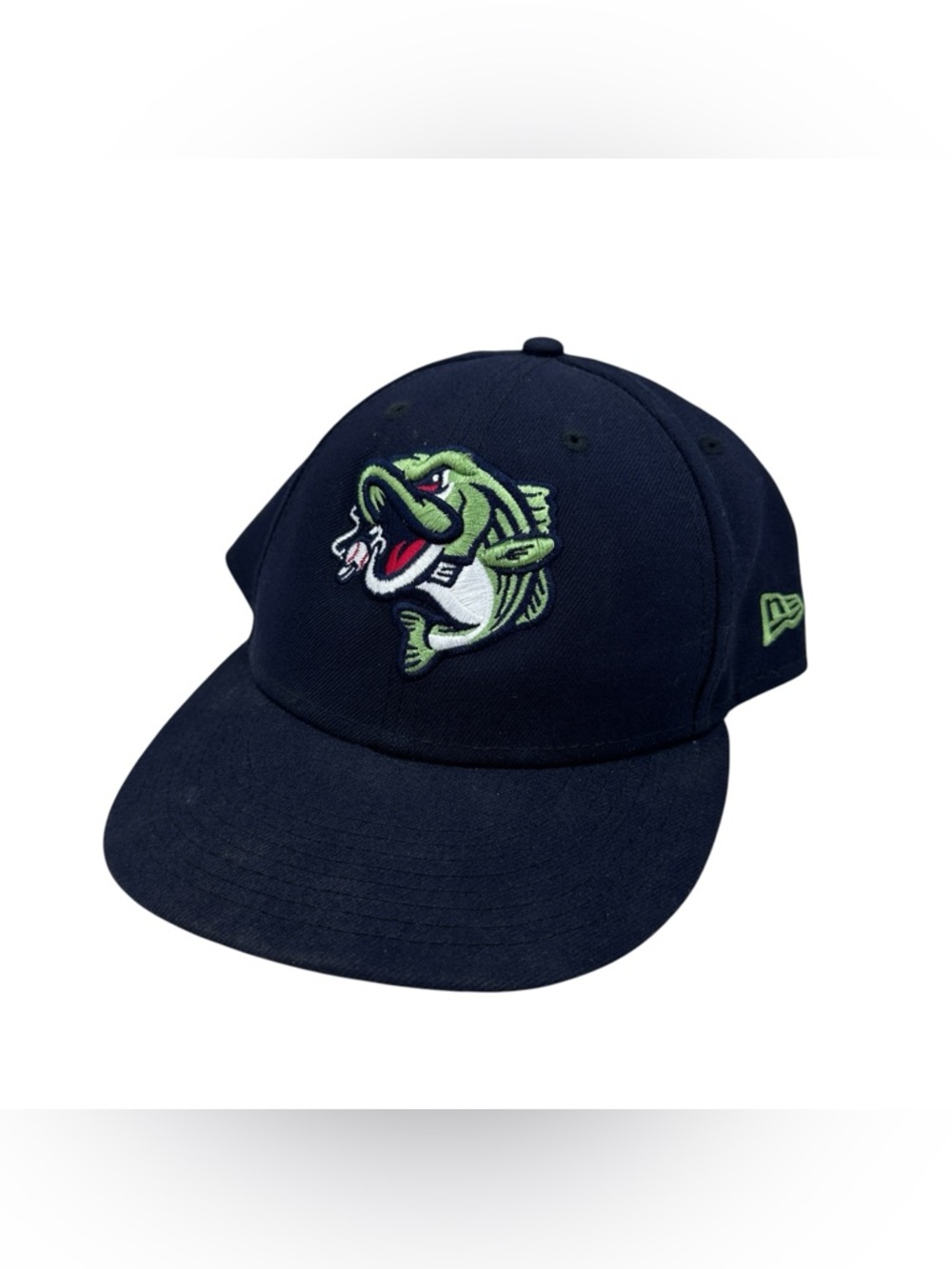 New Era Gwinnett Stripers Minor League Baseball Hat Blue 59FIFTY 7 3/4